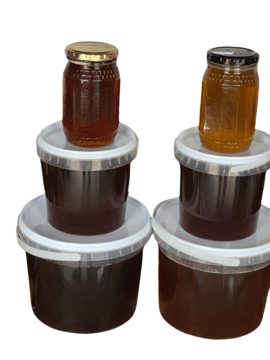 Pure Raw Honey: Orange Blossom and Fynbos Varieties