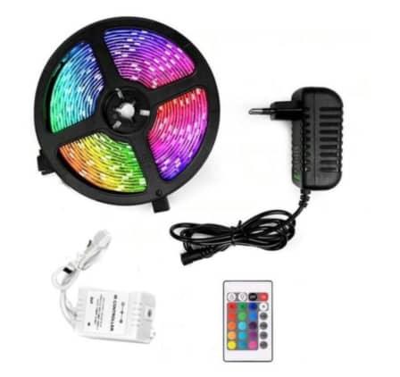 5 m  RGB LED 12 V MULTI-COLOURED Strip Light - Single Set_0