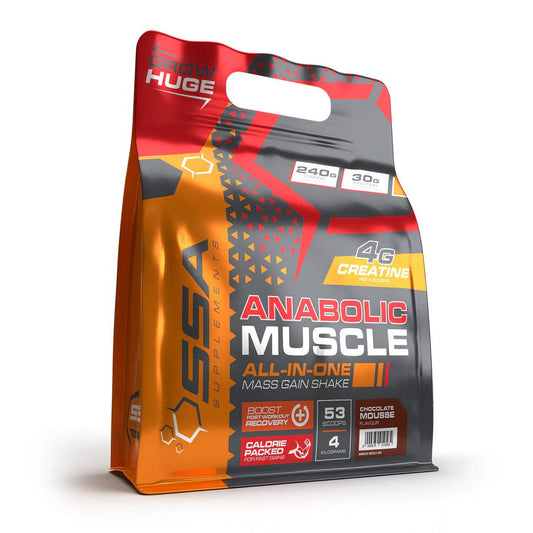 SSA Anabolic Muscle Stack - Ultimate Supplement for Mass Gain