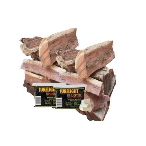 Buy Ultimate Braai Combo - 10 x 15kg Kameeldoring Wood + 2 Fire Lighters