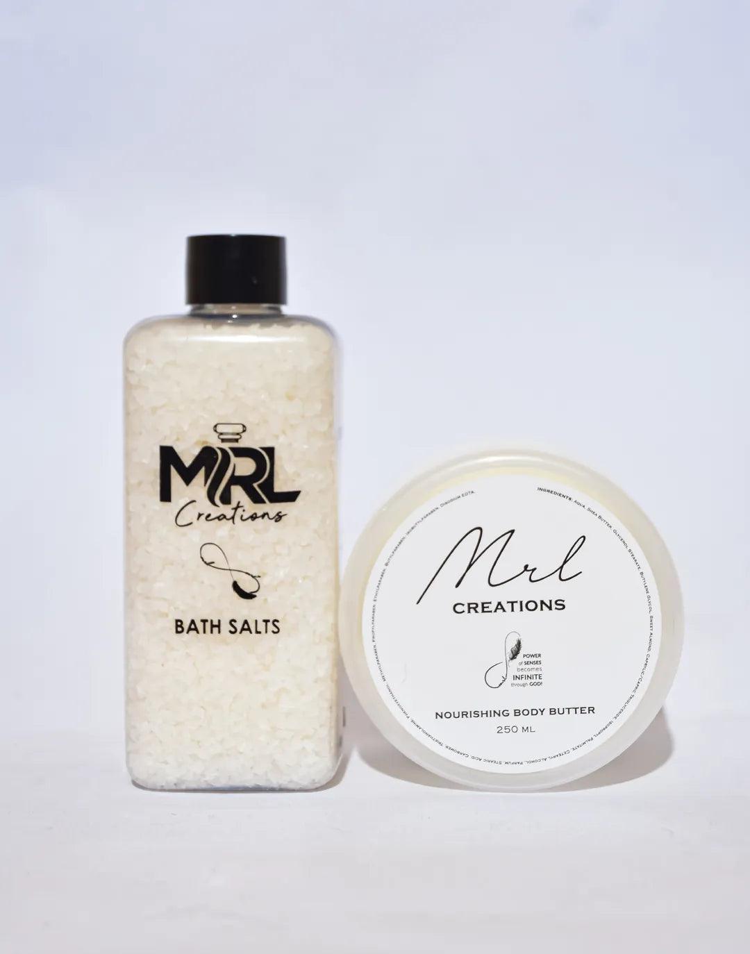 MRL Creations Bath Salt & Body Butter Combo