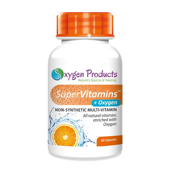 Super Vitamins + Oxygen - Complete Multivitamin with Oxygen Boost